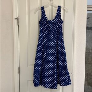 Boden | Blue fit and flare sundress